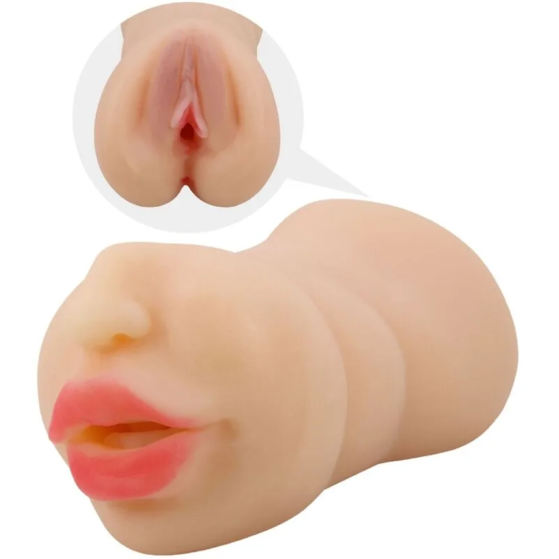 Crazy Bull Zoey Dubbel-Ingång Vaginal Onanileksak för Män