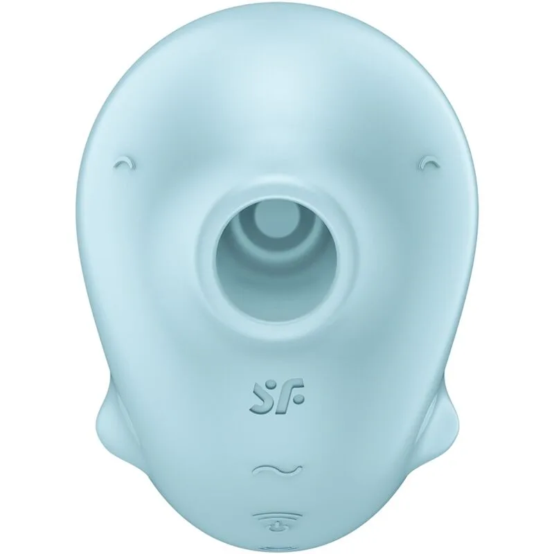 Satisfyer Sassy Seal Klitorisstimulator med Lufttryck & Vibration – Blå