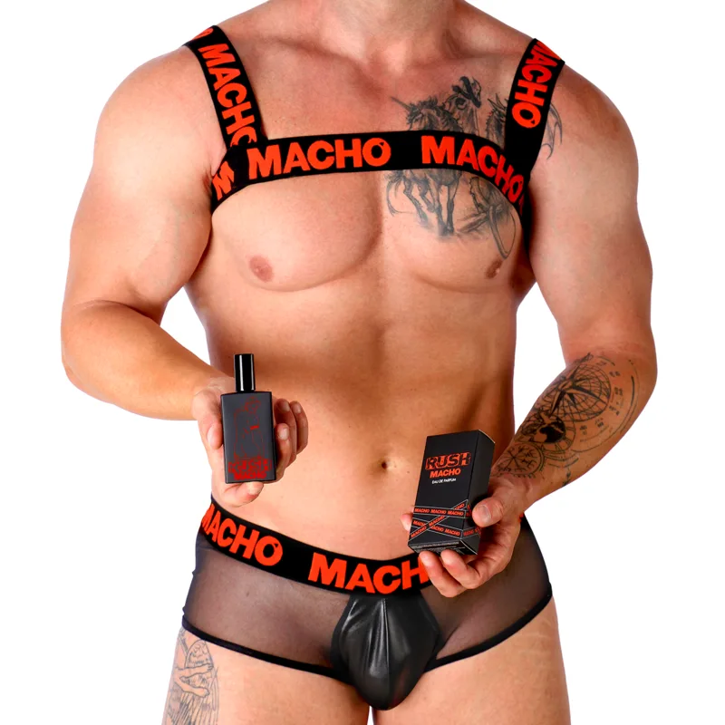 Macho - Rush Eau De Parfum 30 ml | Djärv kryddig-woody doft för män