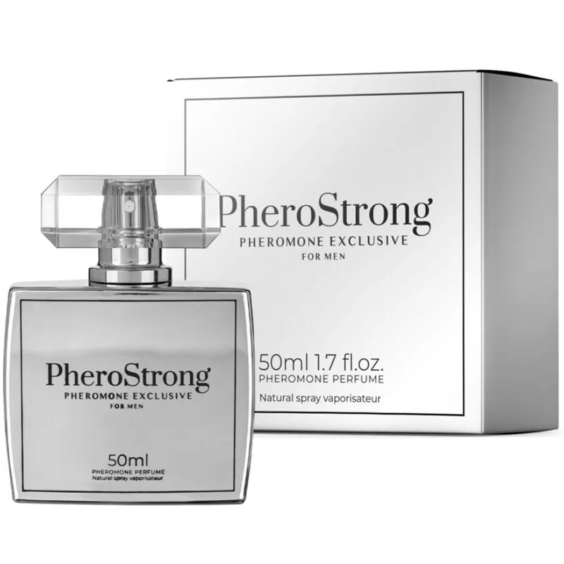 Pherostrong – Exklusiv Eau de Parfum med Feromoner för Män | 50 ml