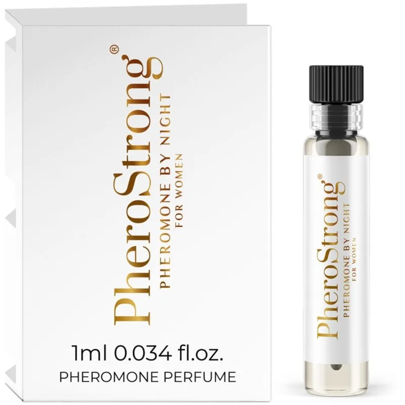 Pherostrong - Feromondoftvatten By Night för kvinnor | 1 ML reseformat