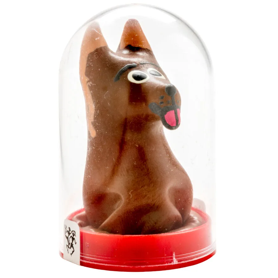 Condomerie – Handmålad Novelty-Kondom – Hunddesign