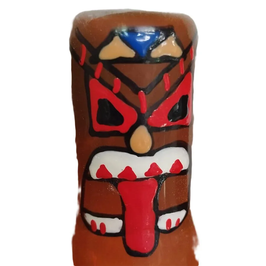 Condomerie - Handmålat Novelty Dekorativt Kondom Tiki Totem TOTEM-01