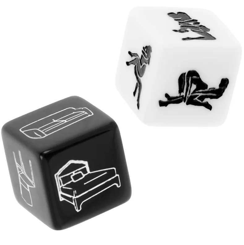 Fetish Submissive – Tärningset med Positioner & Platser för Rollspel