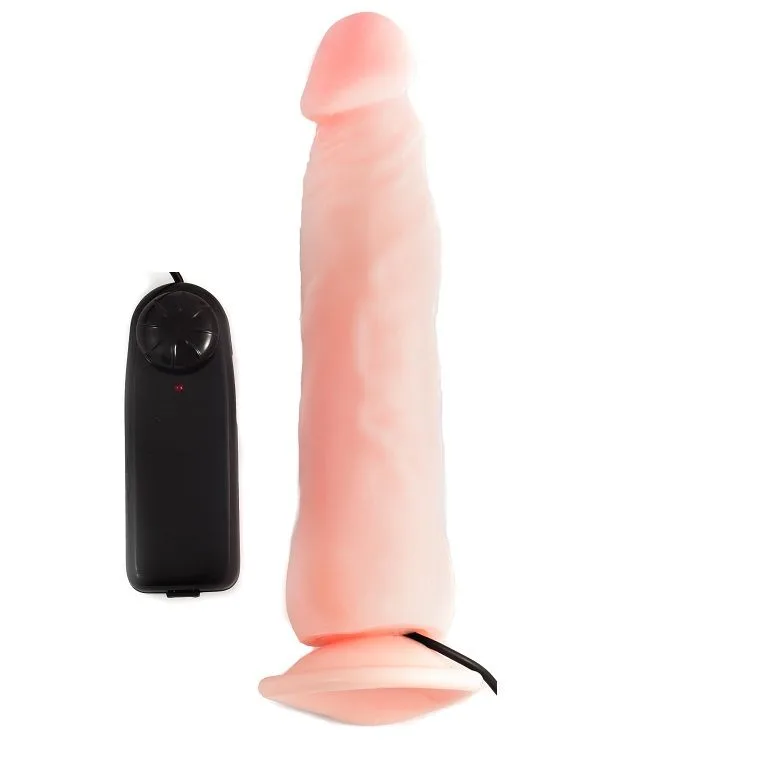 Baile - Realistic Anatomical Dildo with Vibration 22.3 CM | LoveClone Lifelike Feel