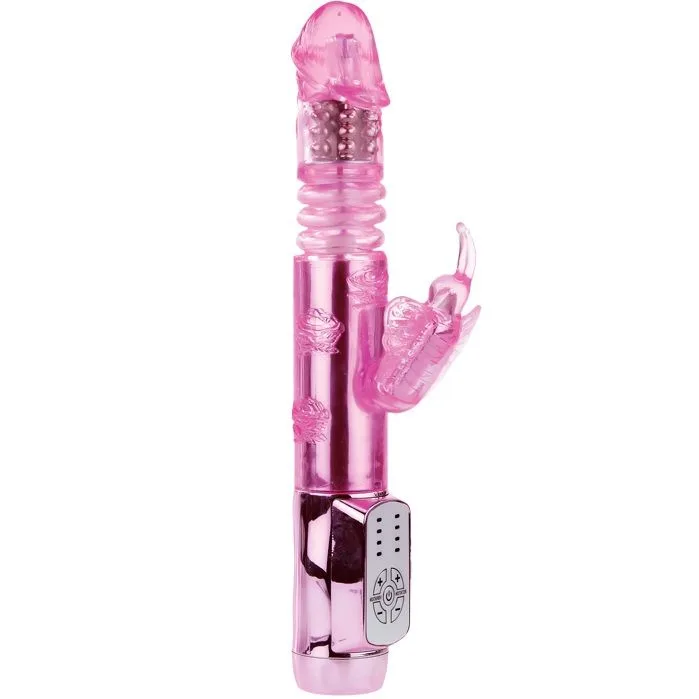 Baile - Rabbit Throbbing Butterfly Dual-Stimulation Vibrator