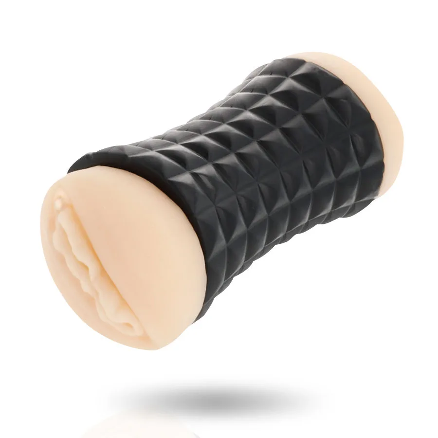 Womanvibe - Double Gumy Male Masturbator with Dual Entry Design