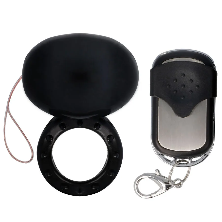Spirit – Vibrating Remote Control Penis Ring | 10 Modes | Black
