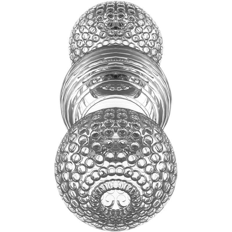 Jamyjob - Extreme Masturbator Clear Tensek 2 | Transparent Stroker with Spiral Stimulation Tunnel