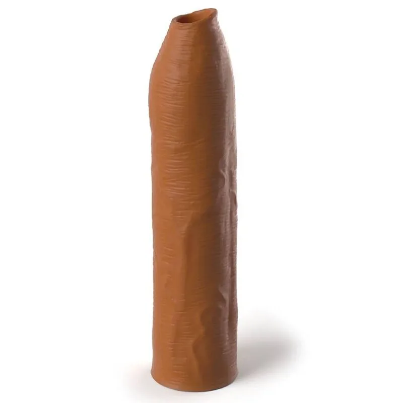 Fantasy X-Tensions Elite - Pipedream Products Extension Sleeve Uncut 17.78 CM Caramel