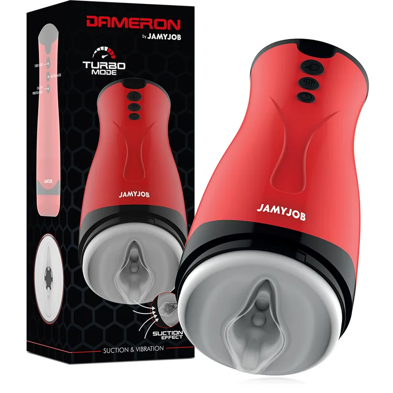 Jamyjob Dameron Suction and Vibration Male Masturbator