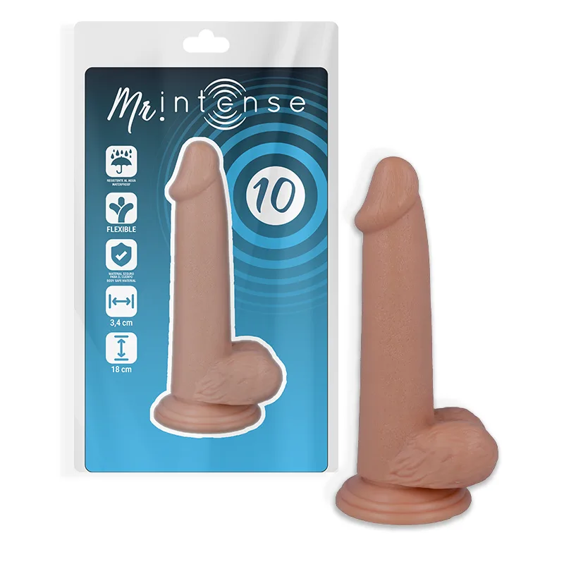 Mr Intense Realistisk Dildo – 18 cm Längd x 3,4 cm Diameter
