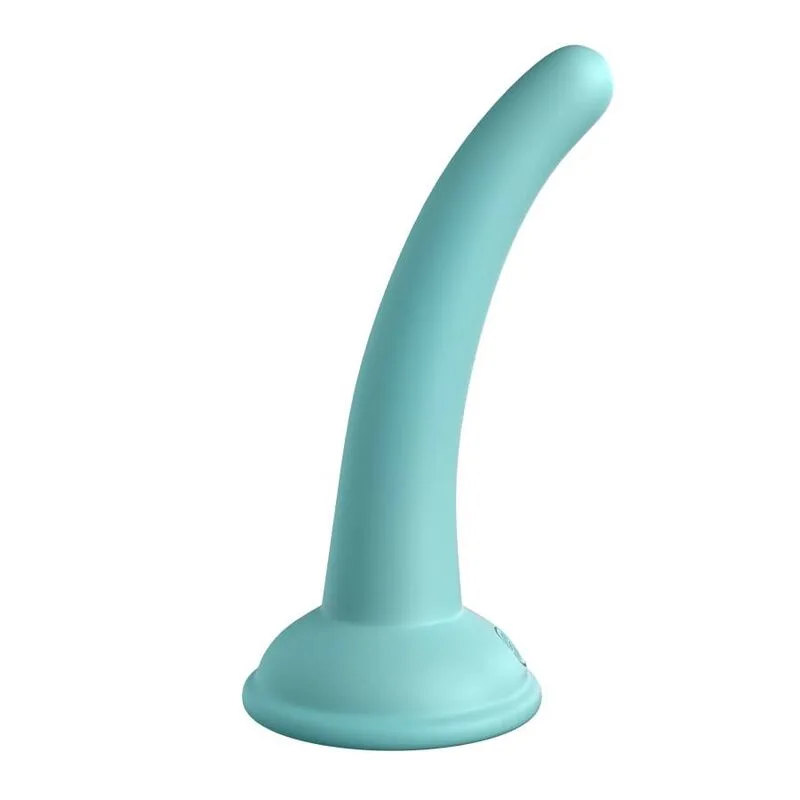 Dillio - Curious Five 12.7 cm Silikon Dildo - Grön