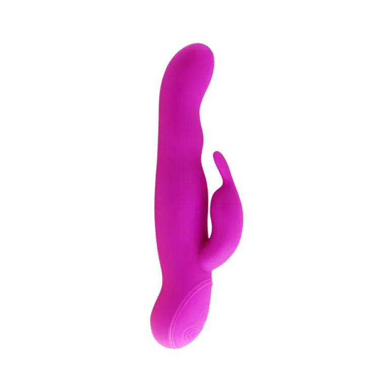 Pretty Love Highgrade Hale Lila Roterande Vibrator med Klitorisstimulator