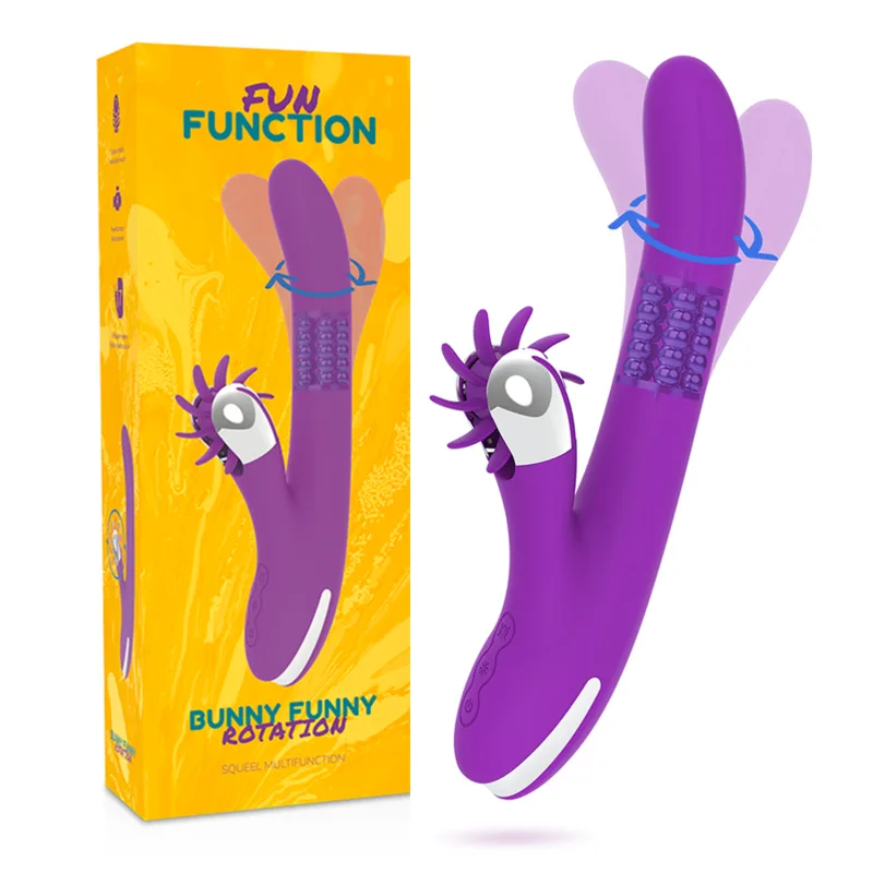 Fun Function - Bunny Funny Rotation 2.0 Klitoris- och G-punktsvibrator