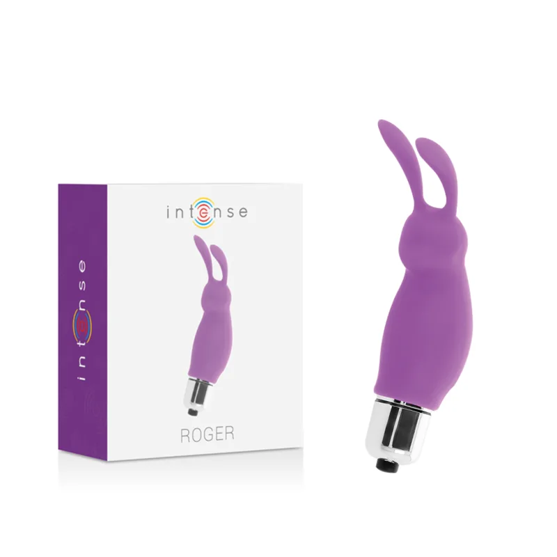 Intense Rabbit Roger Dual Stimulerings Vibrator – Lila