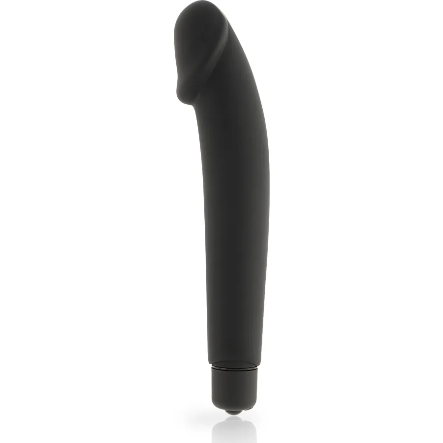 Dolce Vita Realistisk Silikonvibrator – Svart