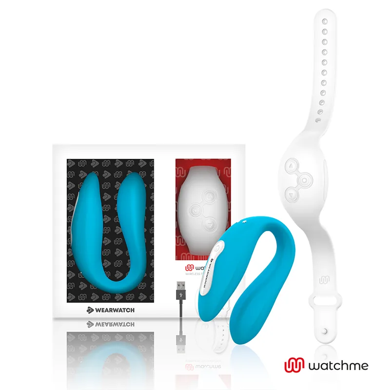 Wearwatch Watchme Dual Technology Bärbar Vibrator – Indigo/Snow