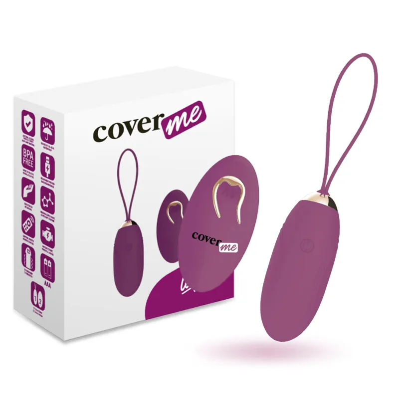 Coverme - Lapi Lilac Fjärrkontrollerat Vibrerande Ägg
