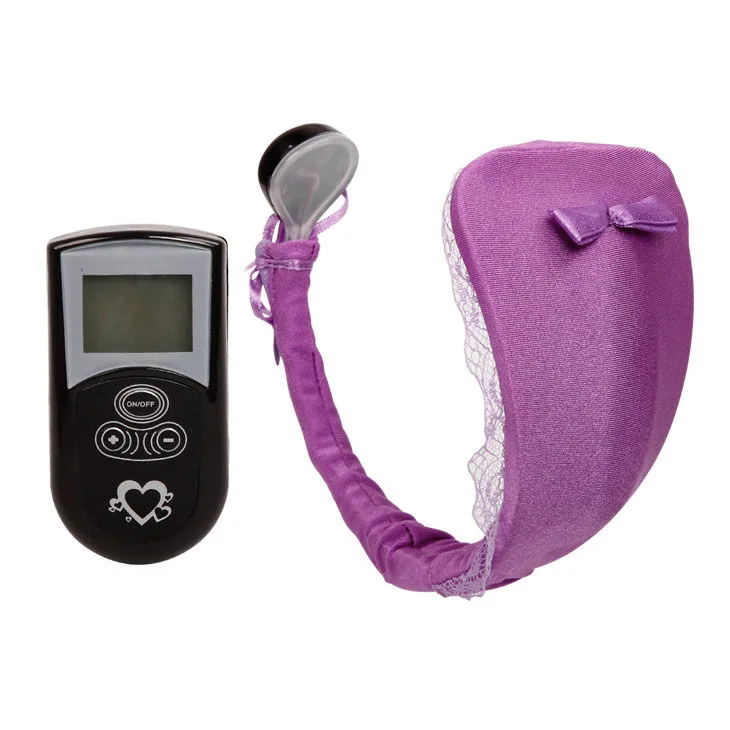 Baile - Vibrating Thong with Lilac Wireless Remote Control