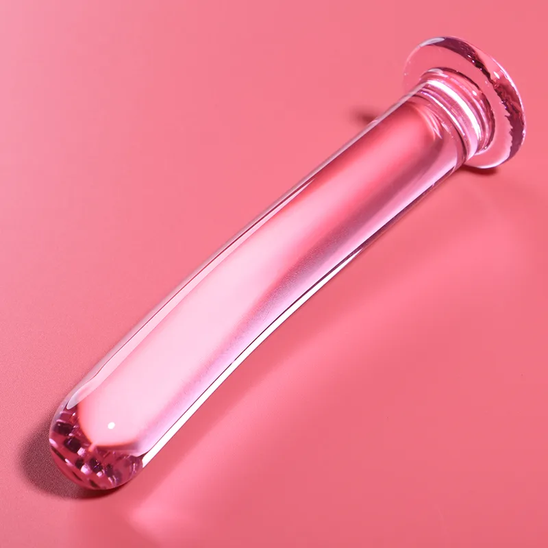 Nebula Series by Ibiza – Model 8 Borosilicate Glass Dildo in Pink | 14.5 cm Length | 2 cm Diameter