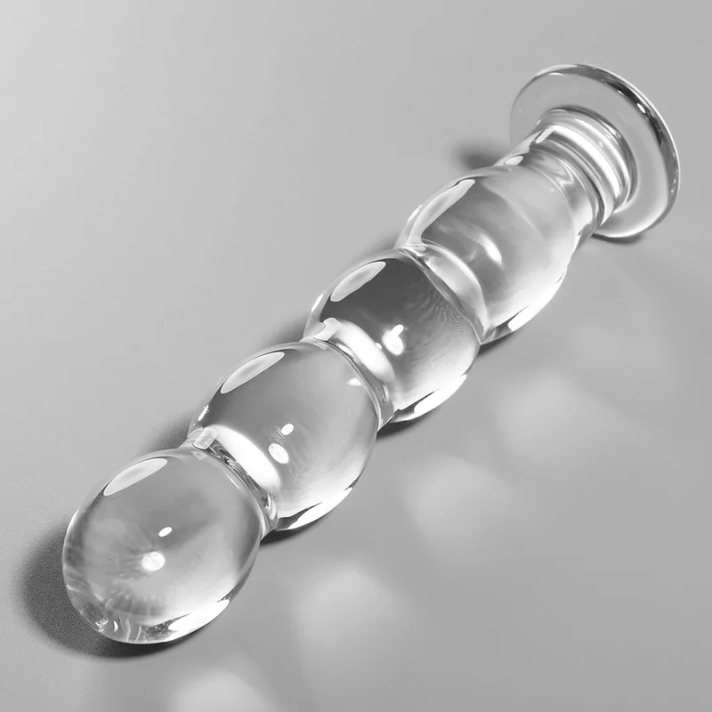 Nebula Series by Ibiza – Model 10 Borosilikatglas Dildo, Klar | 16,5 cm x 3,5 cm
