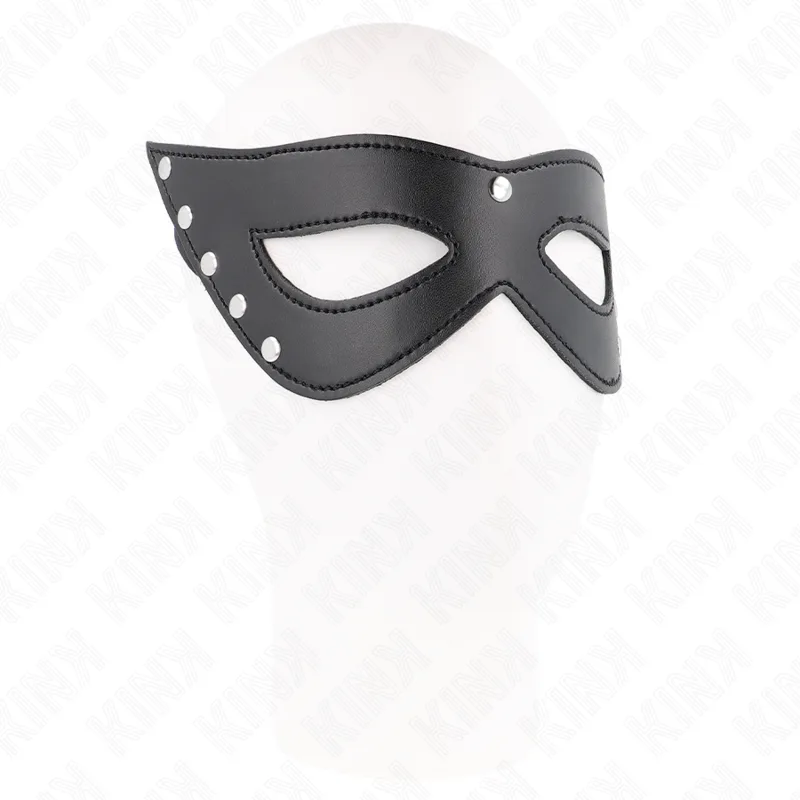 Kink 5-Nit Ögonmask i Konstläder – 28 x 8 cm