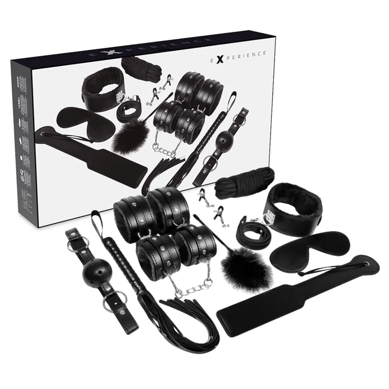 Experience - BDSM Fetish Complete Kit Black Series
