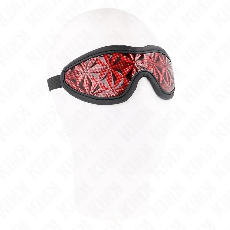 Kink Red Diamond Pattern Restraint Headband – 20,5 x 6 cm