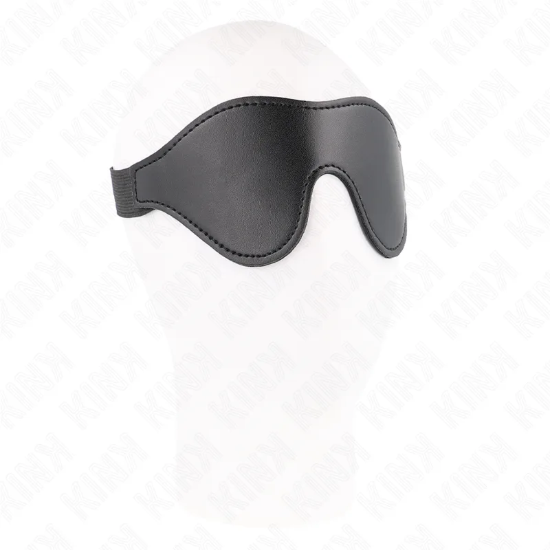 Kink Leatherette Restraint Cuff med elastiskt fästband – 21 x 8 cm