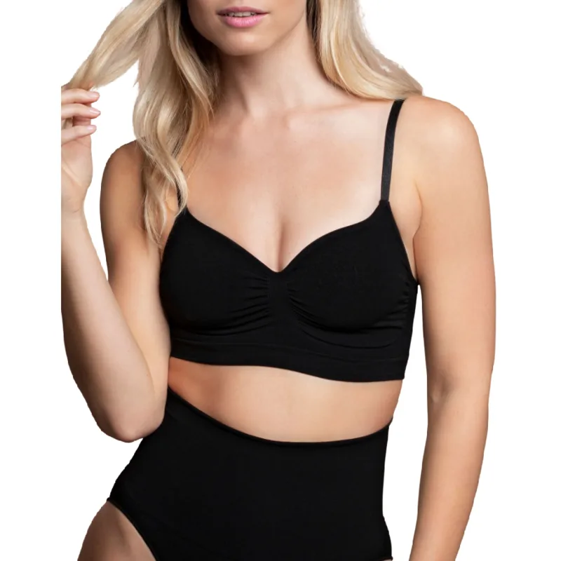 Bye-bra - Medium Control Sömlös BH | Svart | Storlek L