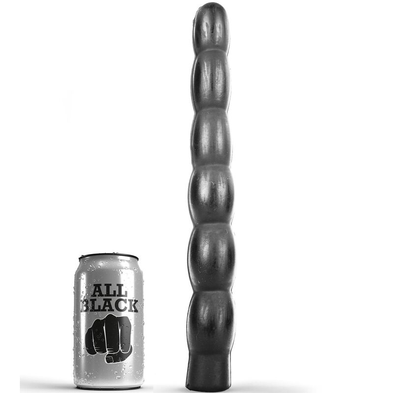 ALL BLACK - ANAL DILDO 32 CM ALL BLACK - ANAL DILDO 32 CM