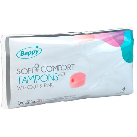 BEPPY - SOFT COMFORT TAMPONS WET 4 UNITS BEPPY - SOFT COMFORT TAMPONS WET 4 UNITS