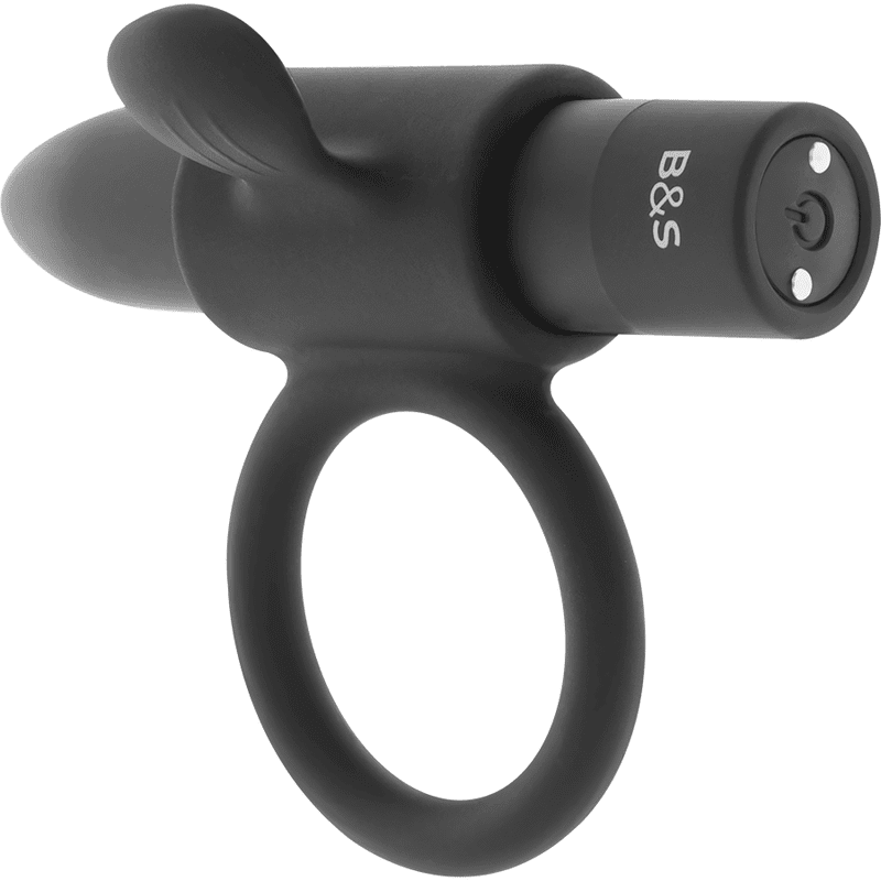 BLACK&SILVER - CAMERON BLACK RECHARGEABLE RING BLACK&SILVER - CAMERON BLACK RECHARGEABLE RING