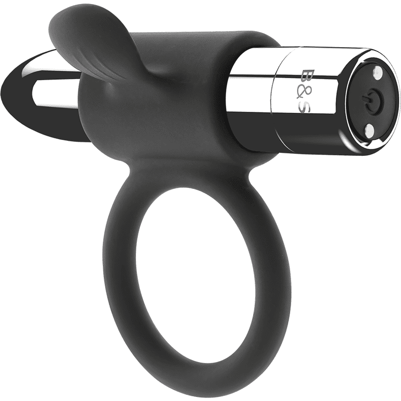 BLACK&SILVER - CAMERON RECHARGEABLE RING SILVER BLACK&SILVER - CAMERON RECHARGEABLE RING SILVER