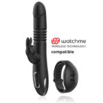 BLACK&SILVER - KENJI STIMULATING VIBE COMPATIBLE WITH WATCHME WIRELESS TECHNOLOGY - Bild 2