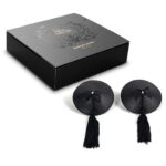 BIJOUX - BURLESQUE BLACK NIPPLE COVERS - Bild 3