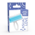 CASUAL LOVE - RING TONGUE VIBRATING BLUE - Bild 3