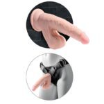 KING COCK - PLUS 3D DILDO SWINGING BALLS 20.3 CM - Bild 5
