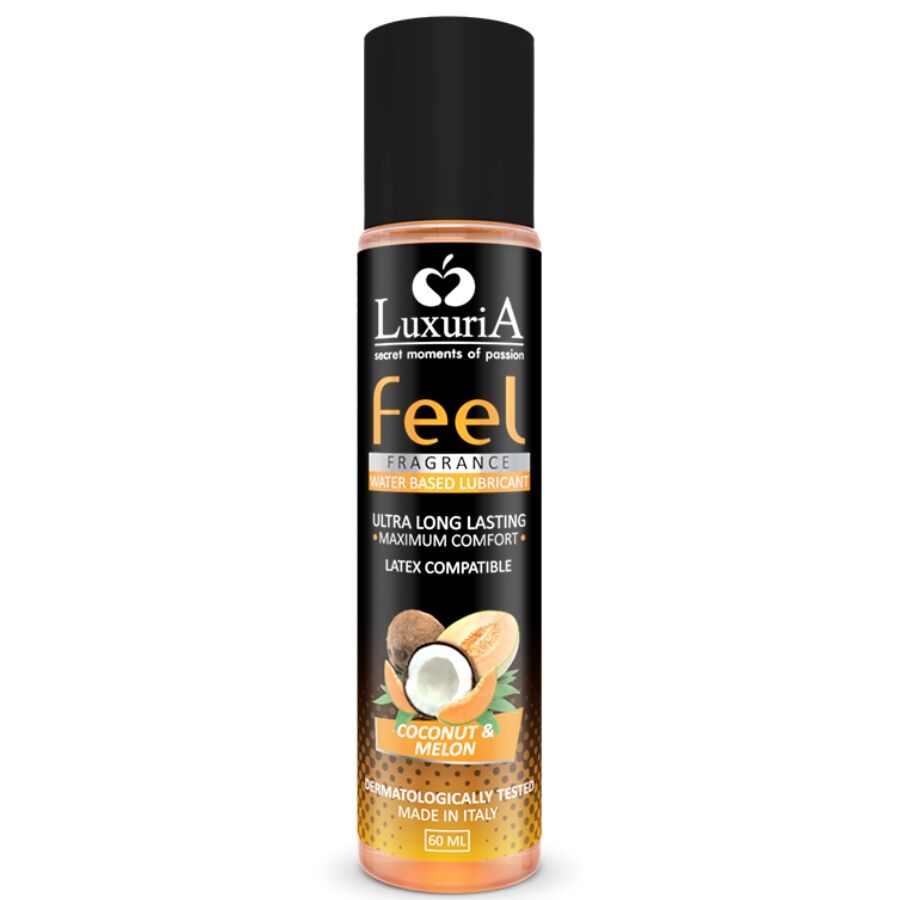 INTIMATELINE - LUXURIA FEEL COCONUT AND MELON WATER BASED LUBRICANT 60 ML INTIMATELINE - LUXURIA FEEL COCONUT AND MELON WATER BASED LUBRICANT 60 ML