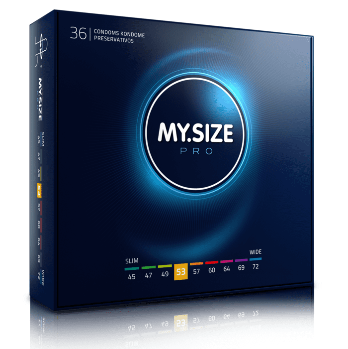MY SIZE - PRO CONDOMS 53 MM 36 UNITS MY SIZE - PRO CONDOMS 53 MM 36 UNITS