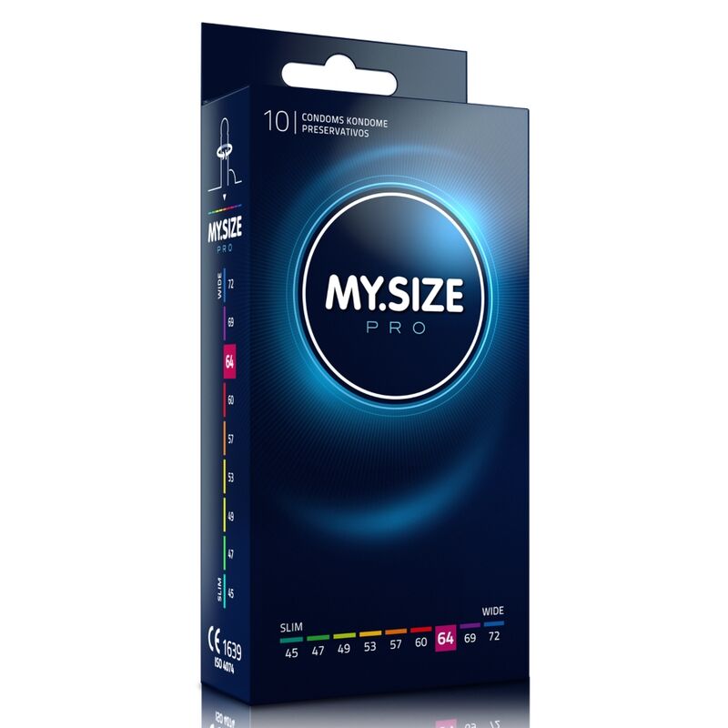 MY SIZE - PRO CONDOMS 64 MM 10 UNITS MY SIZE - PRO CONDOMS 64 MM 10 UNITS