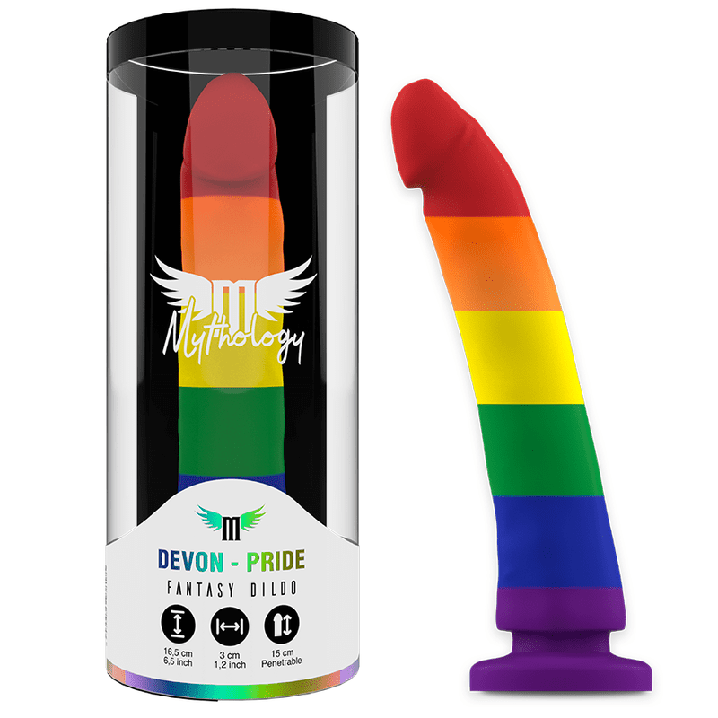MYTHOLOGY - DEVON PRIDE DILDO M MYTHOLOGY - DEVON PRIDE DILDO M