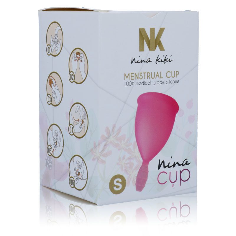NINA KIKÍ - MENSTRUAL CUP PINK - SIZE S NINA KIKÍ - MENSTRUAL CUP PINK - SIZE S