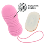 OHMAMA - REMOTE CONTROL EGG 7 MODES ROTATION PINK - Bild 3