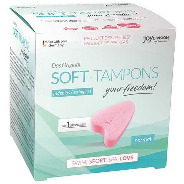 JOYDIVISION SOFT-TAMPONS - ORIGINAL SOFT-TAMPONS 3 UNITS JOYDIVISION SOFT-TAMPONS - ORIGINAL SOFT-TAMPONS 3 UNITS