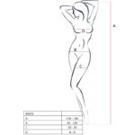 PASSION - WOMAN BS016 BODYSTOCKING BLACK ONE SIZE - Bild 3