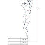 PASSION - WOMAN BS024 BODYSTOCKING BLACK ONE SIZE - Bild 3