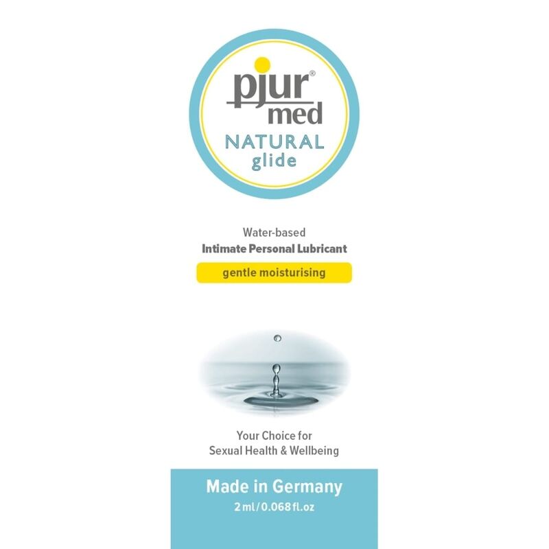 PJUR - MED NATURAL WATER-BASED LUBRICANT 2 ML PJUR - MED NATURAL WATER-BASED LUBRICANT 2 ML