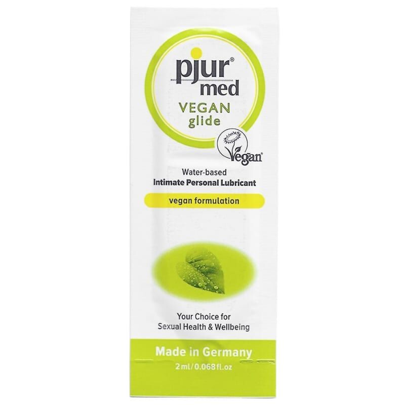 PJUR - MED VEGAN GLIDE WATER BASED LUBRICANT 2 ML PJUR - MED VEGAN GLIDE WATER BASED LUBRICANT 2 ML